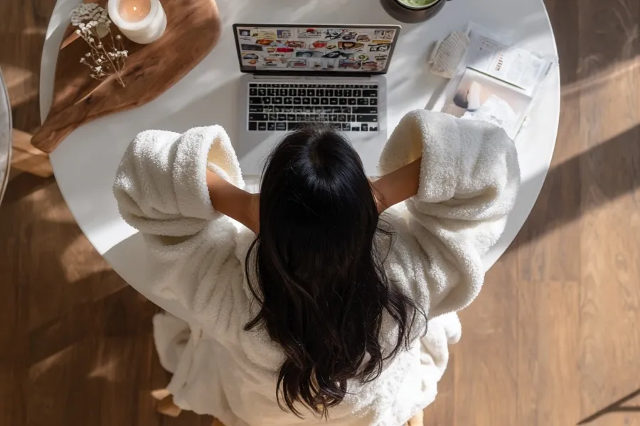 All-day self-care schedule